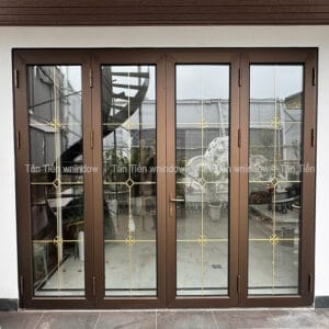 Cửa đi mở quay 4 cánh